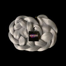 Load image into Gallery viewer, Silver Storm S1# - 82" Solid Colour Braiding Hair
