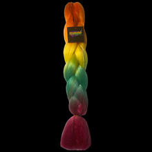 Load image into Gallery viewer, Starburst M2# - 24" Four Tone Colour Braiding Hair
