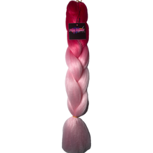 Load image into Gallery viewer, Pink Friday PP1# - 24&quot; Two Tone Colour Braiding Hair
