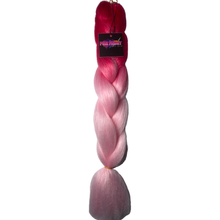 Load image into Gallery viewer, Pink Friday PP1# - 24" Two Tone Colour Braiding Hair