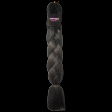 Load image into Gallery viewer, Mystic Gray A2# - 24" Two Tone Colour Braiding Hair