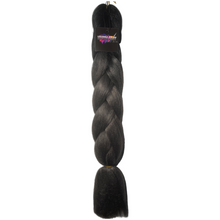 Load image into Gallery viewer, Mystic Gray A2# - 24" Two Tone Colour Braiding Hair