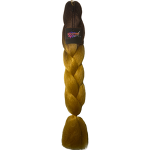 Load image into Gallery viewer, Cookie B27# - 24&quot; Two Tone Colour Braiding Hair
