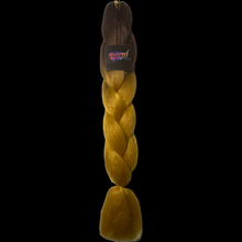 Load image into Gallery viewer, Cookie B27# - 24" Two Tone Colour Braiding Hair