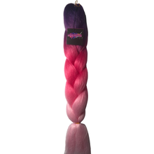 Load image into Gallery viewer, Love Potion VP1# - 24" Three Tone Colour Braiding Hair