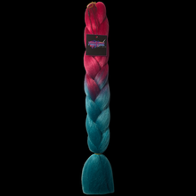 Load image into Gallery viewer, Fizzy Pink PB1# - 24" Two Tone Colour Braiding Hair