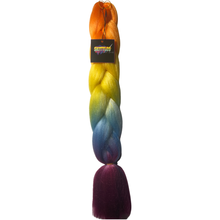 Load image into Gallery viewer, Skittles M1# - 24" Four Tone Braiding Hair