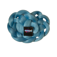 Load image into Gallery viewer, Frozen Blue B3# - 82&quot; Solid Colour Braiding Hair
