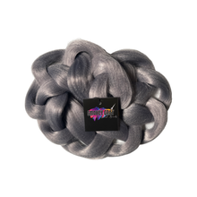Load image into Gallery viewer, Smokey Gray S2# - 82&quot; Solid Colour Braiding Hair
