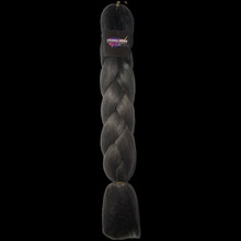 Load image into Gallery viewer, Mystic Gray A2# - 24&quot; Two Tone Colour Braiding Hair
