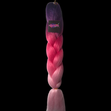 Load image into Gallery viewer, Love Potion VP1# - 24&quot; Three Tone Colour Braiding Hair
