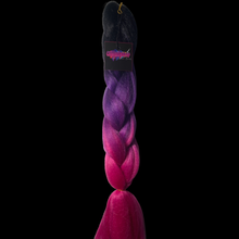 Load image into Gallery viewer, Cherry Drop VP2# - 24&quot; Three Tone Colour Braiding Hair
